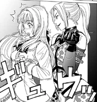 Nina Williams choking Lili