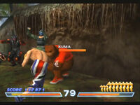 Tekken 4 Force Mode - Temple Ruins Boss - Kuma