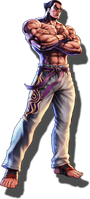 Kazuya's render in Fist of the North Star LEGENDS ReVIVE