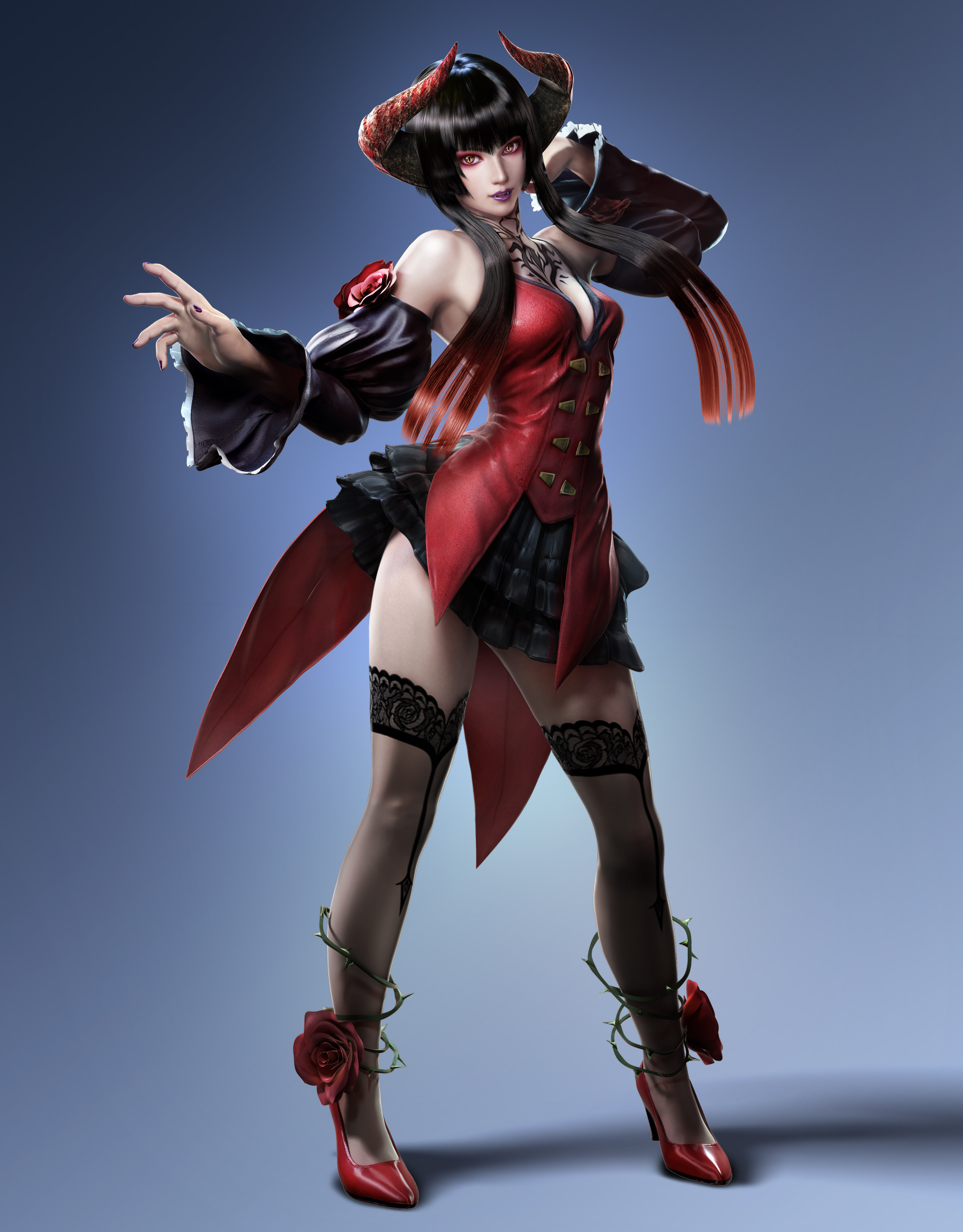 Tekken 7  Comics girls, Female character design, Anime girl