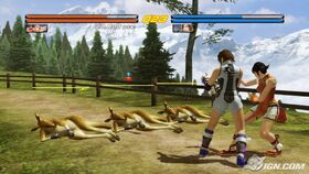 and  encounter a trio of kangaroo enemies during an Online Co-op session.