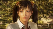 Primer plano del rostro de Xiaoyu en Blood Vengeance.