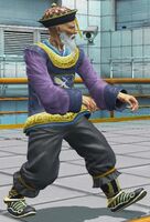 Wang's Jiang Shi outfit in Tekken Tag Tournament 2.