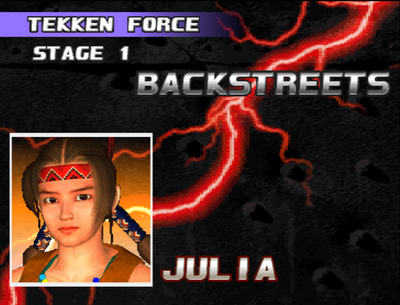 Tekken force backstreet stage 1
