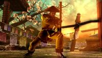 Tekken 6 Pre-Order Bonus Yoshimitsu Cardboard Tube Samurai 5