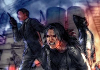 Lei Wulong leads a sting operation against The Syndicate in his Tekken 4 prologue.