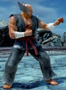 Heihachi como aparece en Tekken 7