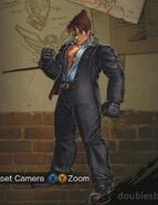 Traje de intercambio de Jin en Street Fighter X Tekken