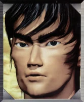 Close up of Marshall Law in Tekken 2