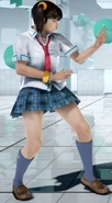Traje escolar de Xiaoyu en Tekken 7.