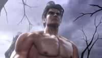 Jin in the Tekken 5: Dark Resurrection Arcade opening.