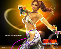 Christie Tekken 5 wallpaper.