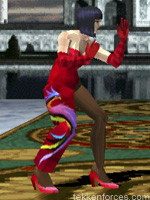Anna's Player 1 outfit in Tekken 2.