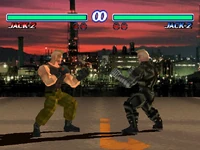Jack-2 Mirror Match in Tekken 2.