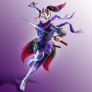 Kunimitsu II - T7 Render - Masked