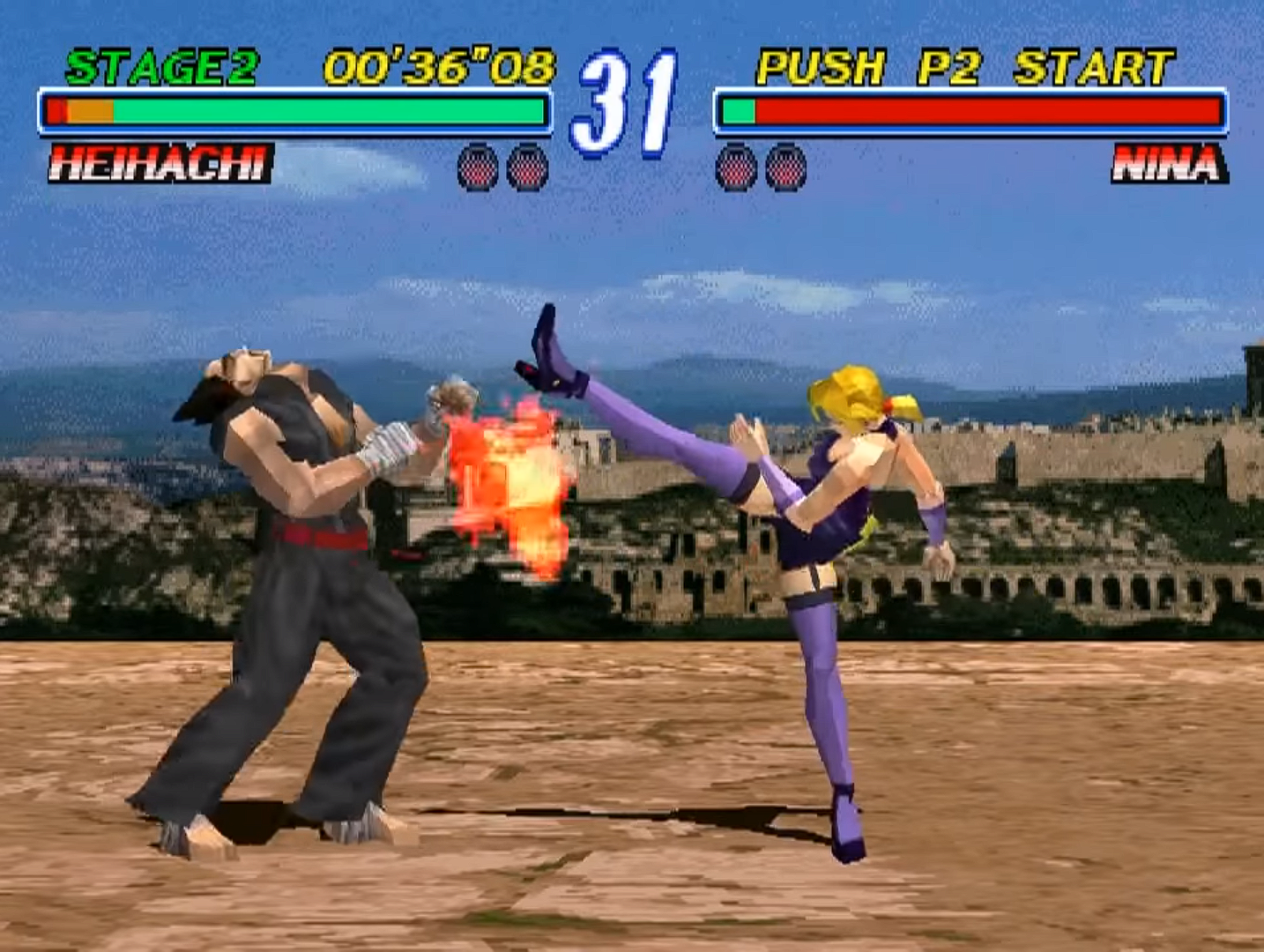 Tekken 2 All Characters [PS1] 