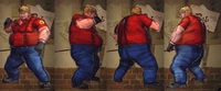 Bob's Original outfit (Normal 1) in Street Fighter X Tekken.