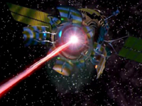 Orbital Laser shooting in Tekken 2.