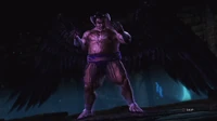 Ganryu transformed into a devil in his Tekken 6 ending.