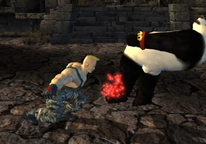 Jack-2 vs panda tekken tag tournament