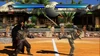 Devil Jin VS Baek sur Tekken Ball de la version Wii U