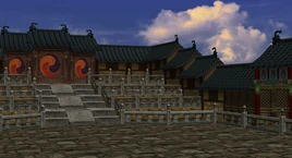 Taekwondo Dojo stage