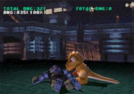 Gon-bow-and-arrow-stretch-hold-tekken-3