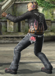 Casque manteau d'hiver pantalon à rayures leo kliesen tekken 6 (2)