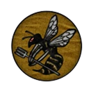 Emblème présent sur la tenue de Bob.