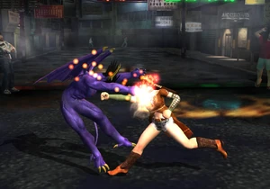 Michelle chang vs devil tekken tag tournament