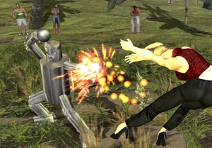 Tetsujin vs nina williams tekken tag tournament