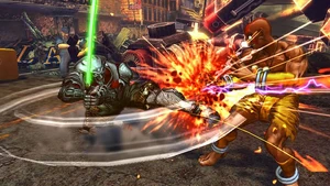 Yoshimitsu versus Dhalsim - Street Fighter X Tekken
