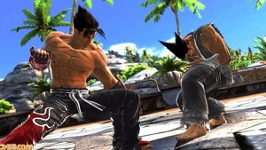 Jin kazama vs heihachi mishima tekken tag tournament 2