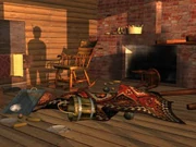 Michelle découvrant le kidnapping de sa mère.