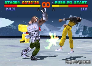 P jack vs marshall law tekken 1
