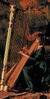 Artwork d'Anna jouant de la harpe
