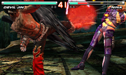 Devil jin vs nina williams tekken 3d prime edition