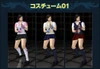 Costumes alternatifs d'Asuka - Ecolière