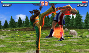 Eddy gordo vs steve fox tekken 3d prime edition