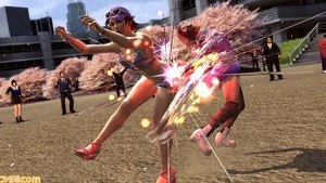 Miharu Hirano VS Alisa Bosconovitch tekken tag tournament 2