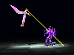 Angel vs devil tekken 2