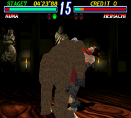 Kuma vs. Heihachi Mishima