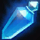 Crystalline potion bottle