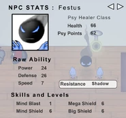 NPC Stats