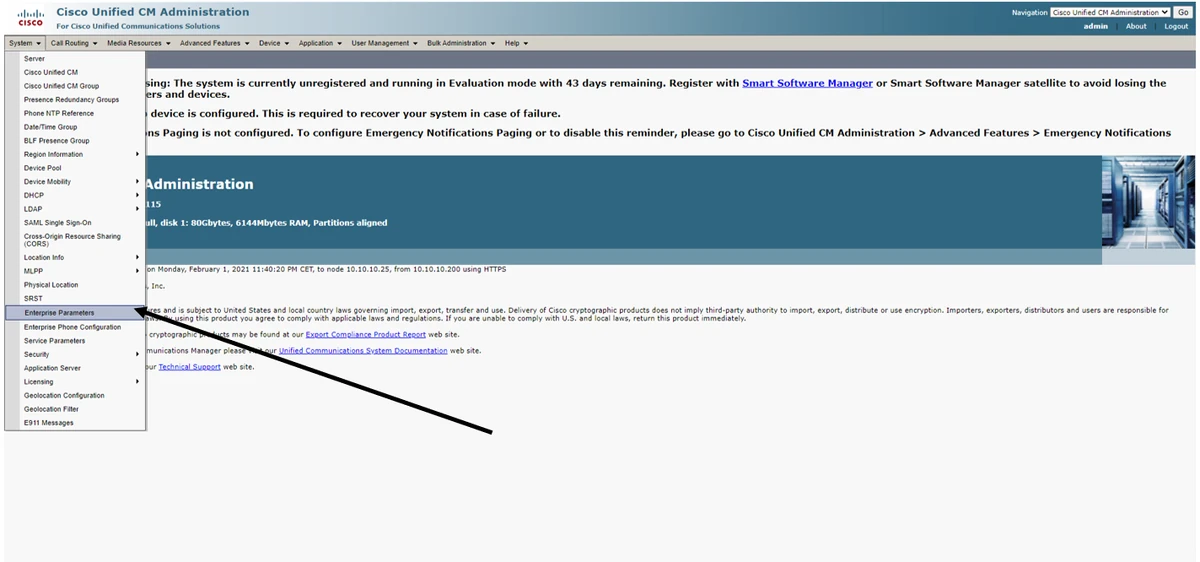CUCM Configure URI Dialing Telephony Networking Wiki Fandom
