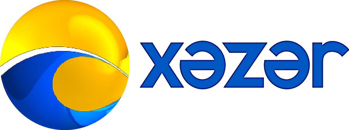 Логотип телеканалов Азербайджан. Xezer. Хазар ТВ. Logo Xəzər TV.