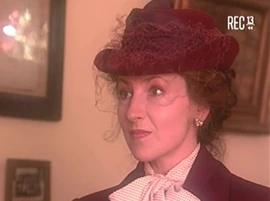 Ana Cruchaga (joven) en Crónica de un Hombre Santo (Canal 13, 1990)