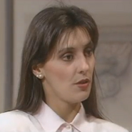 Estela en Acércate Más (Canal 13, 1990).