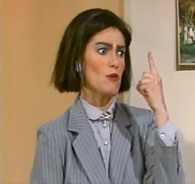Srta. Astrid en De Chincol a Jote (Canal 13, 1987-1991)