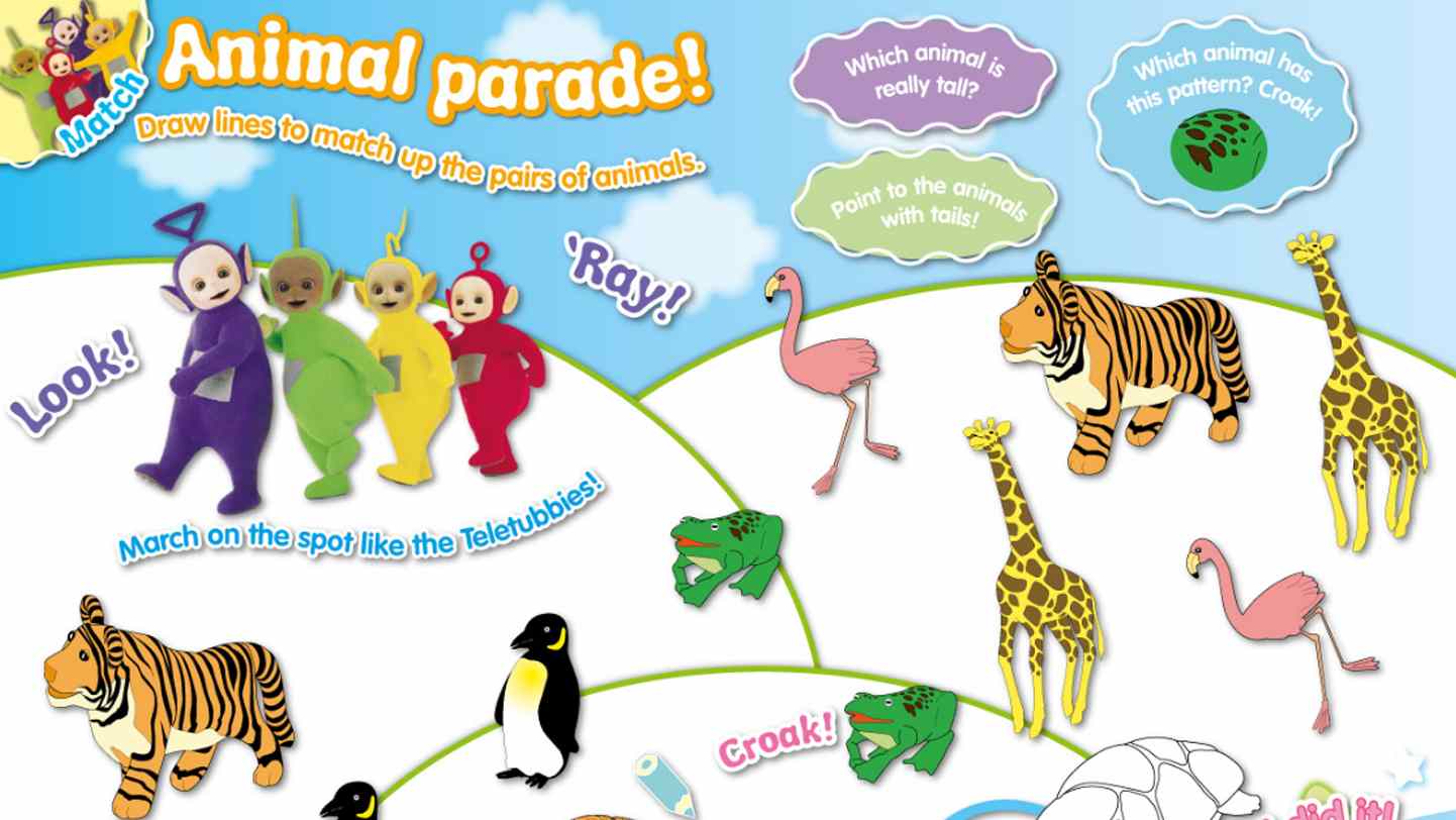 teletubbies animal parade pbs kids